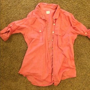 J Crew long sleeve button up